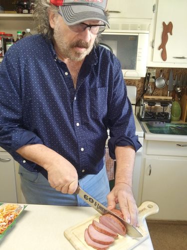 Customer photo review of Customized 10" Chapter Knife