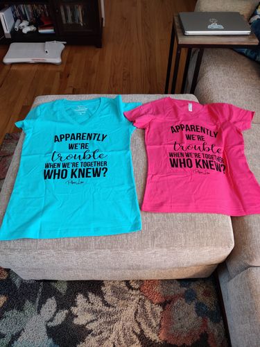 Customer photo review of $10 SPECIAL l Apparently Trouble When We're Together