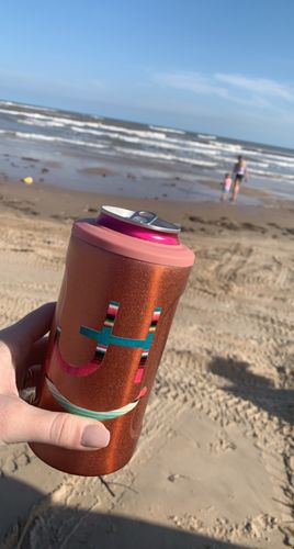Customer photo review of Universal Buddy | Rose Gold Glitter