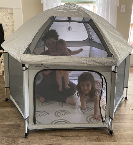 Customer photo review of Pop N' Go® Mattress Cover