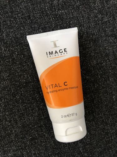 Customer photo review of VITAL C Hydrating Enzyme Masque