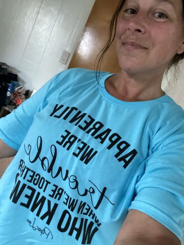 Customer photo review of $10 SPECIAL l Apparently Trouble When We're Together