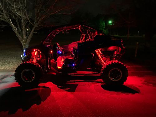 Customer photo review of Premium RGB+W Rock Lights 4-24 Piece Kits