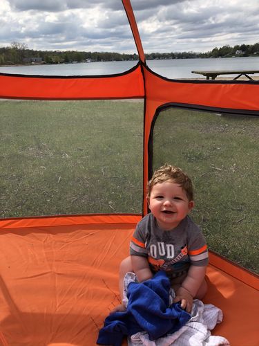 Customer photo review of Pop N' Go® Playpen