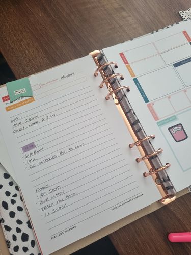 Customer photo review of Phase 3 - Daily Productivity Inserts - Refill