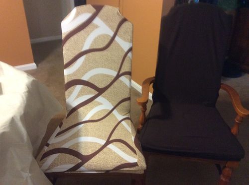 Customer photo review of Cabrexa™ Office Chair Slipcovers