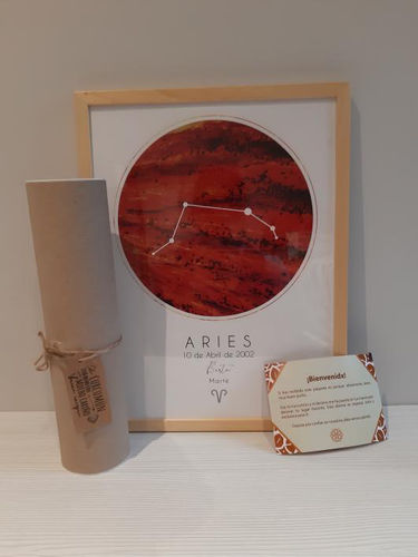 Customer photo review of Marco de madera magnetizados