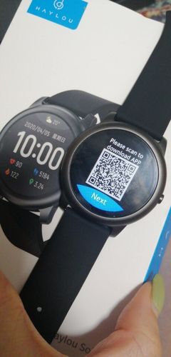 Customer photo review of Haylou Solar Smartwatch