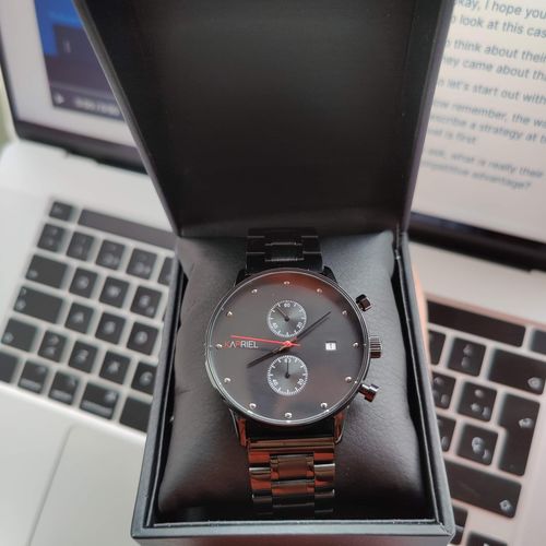 Reseña con foto de un cliente sobre Reloj KAPRIEL Póker - Chronos