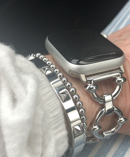 Customer photo review of Shiny Beaded Bracelet