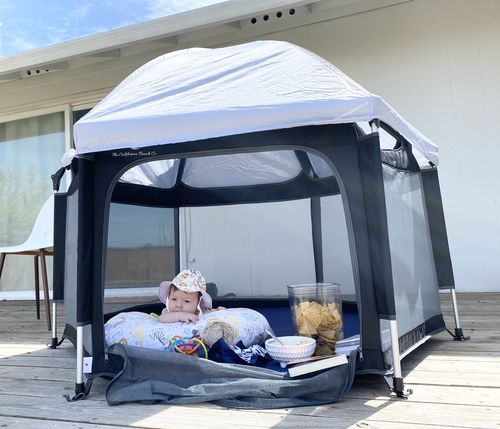 Customer photo review of Pop N' Go® Playpen