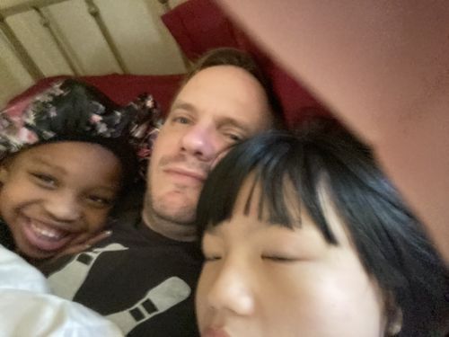 Customer photo review of Abides (not Adidas) Premium Tee