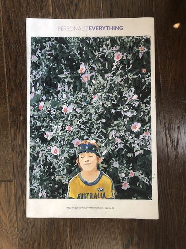 Customer photo review of Custom Paint by Number Kit