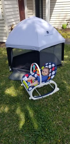 Customer photo review of Pop N' Go® Playpen