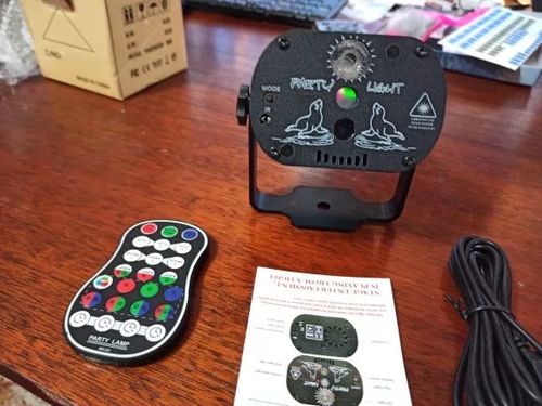 Customer photo review of LED Party Projektor