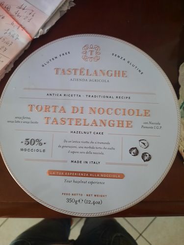 Customer photo review of Torta di Nocciole Tastëlanghe (Box Torta)