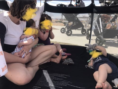 Customer photo review of Pop N' Go® Playpen