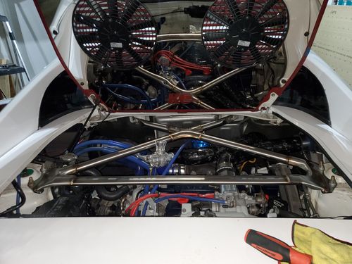 Customer photo review of Carbon Fiber/Forged CF Intercooler Pipes - For Side Mount Intercooler - (NEW VERSION 2, 2020+)