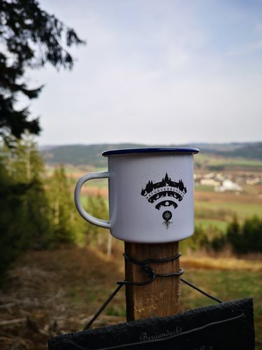 Customer photo review of Naturverbunden - Emaille Tasse