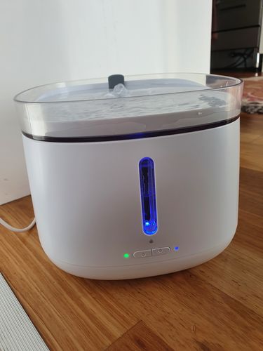 Customer photo review of Purified Pet Water Fountain