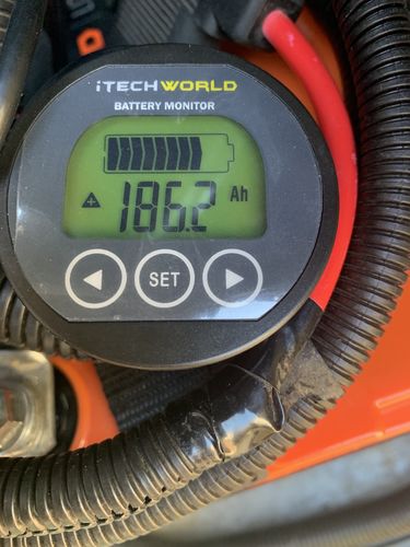 Customer photo review of iTECHBM500 500 Amp Battery Monitor with Shunt