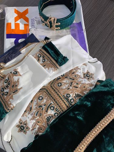 Customer photo review of Takchita henné blanc et vert