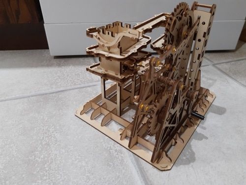 Customer photo review of Le Rollercoaster - La Maquette en Bois®