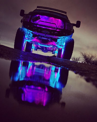 Customer photo review of Premium RGB+W Rock Lights 4-24 Piece Kits