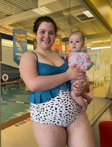 Customer photo review of Bora Top | Blue