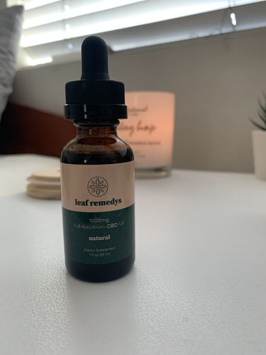 Customer photo review of 30ML Full Spectrum CBD Tincture