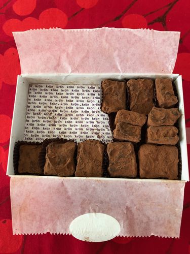 Customer photo review of Set of 4 Chocolate Bars (best seller!!)