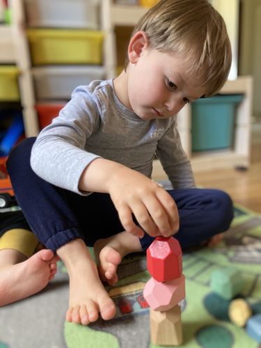 Customer photo review of Jeu éducatif en bois