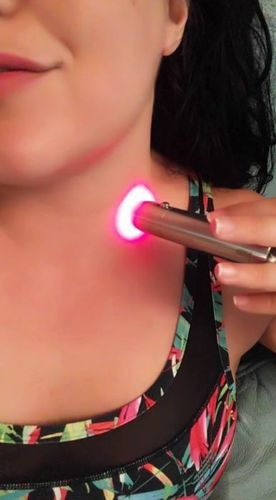 Customer photo review of ClinicRed Fototerápiás Eszköz