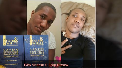 Customer photo review of Fair and White Exclusive Body Lotion with Pure Vitamin "C" 500ml 16.9 fl oz