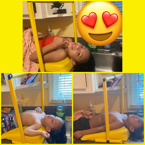 Customer photo review of Shampoo Mat Mini