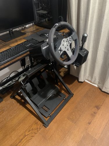 Customer photo review of APEX Steering Wheel Stand