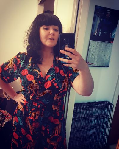 Customer photo review of Jaguar Paradise Knotted Headband