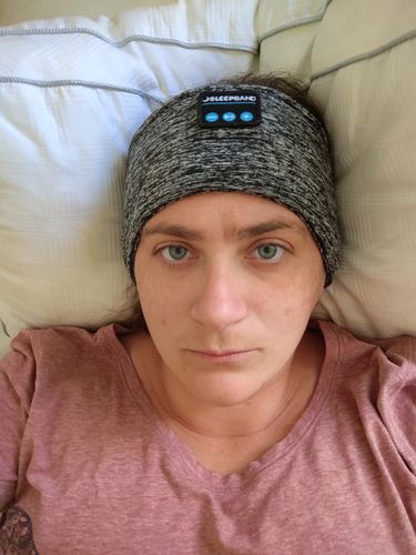 Customer photo review of SleepBand - UltraSoft Bluetooth Sleep Headphones