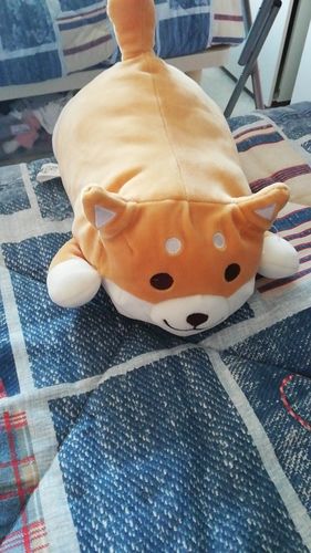 Customer photo review of Fox Stuffed Animal Plush Toy - Pillow Plushie