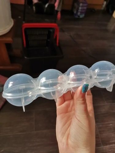 Customer photo review of Ultimative Ice-Ball Flasche