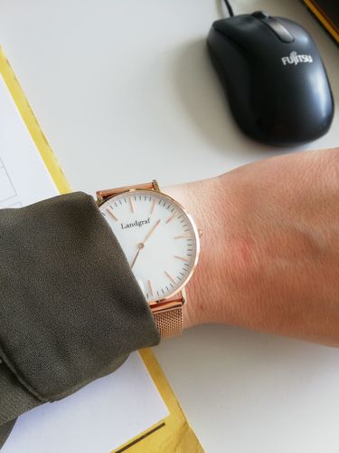 Customer photo review of Shell Dreams Edition Rosé Gold
