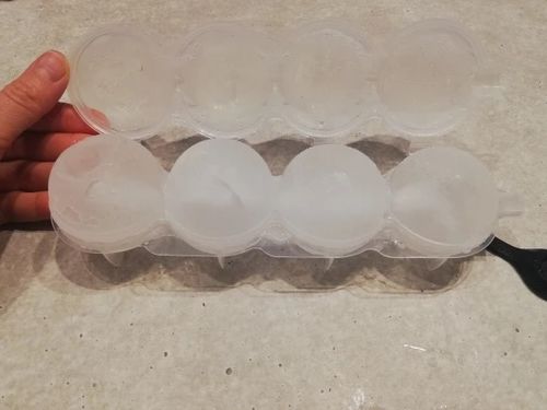 Customer photo review of Ultimative Ice-Ball Flasche