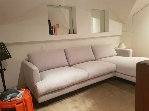 Customer photo review of Okin | 3.5 Seater Chaise Sofa
