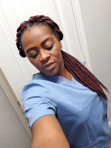 Customer photo review of Brow Enhancement Serum