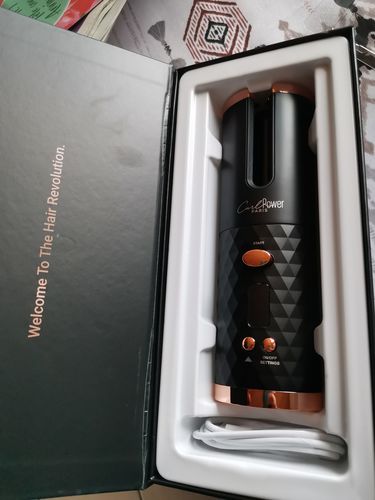 Customer photo review of CurlPower 3.0 - Fer à boucler sans fil