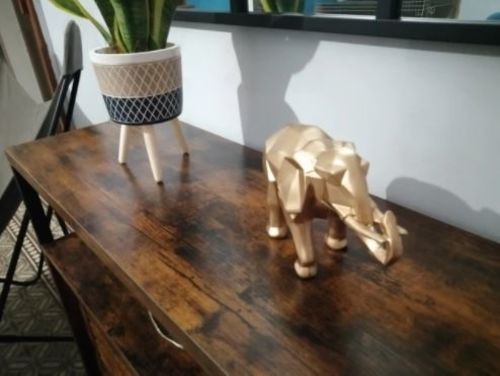 Customer photo review of Statue Éléphant Origami