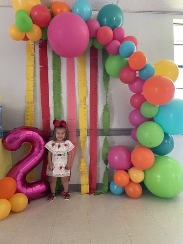 Customer photo review of Fiesta DIY Balloon Garland Kit