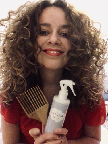Customer photo review of VOLUME SPRAY 250ML