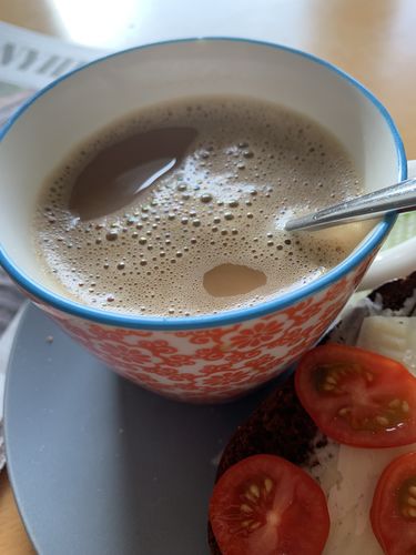 Customer photo review of NY - BEROENDE by Mimi - malet (vårt kaffe är paketerat i 250grams påsar)