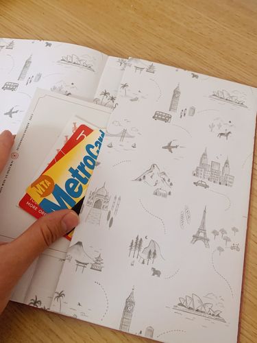 Customer photo review of Travel Journals - Dusty Rose